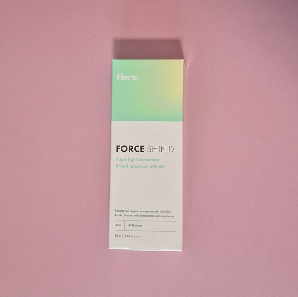Hero. Cosmetics Force Shield Sunscreen